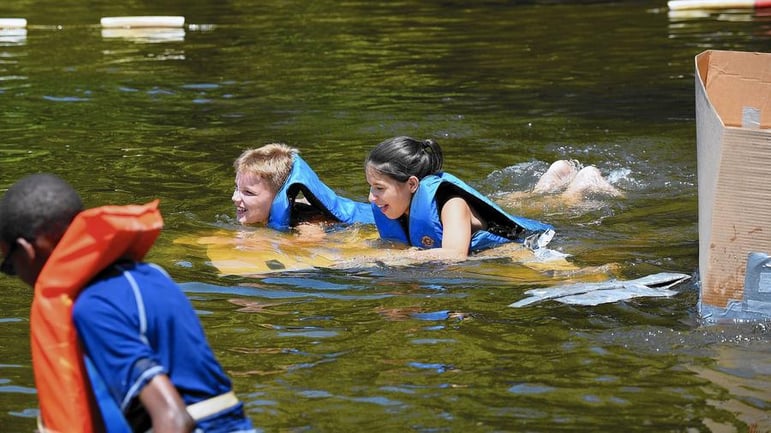 Atlas Container donates cardboard to YMCA Cardboard Regatta 